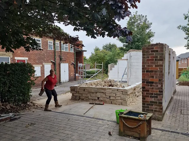 Tidiest pile of rubble ever