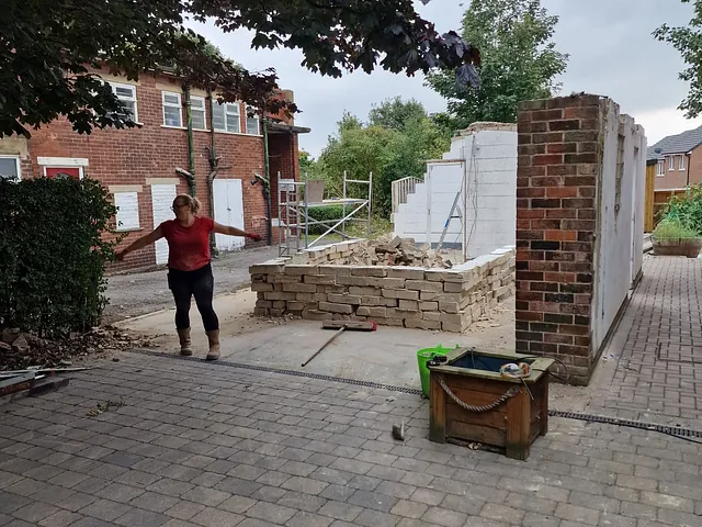 Demolition begins